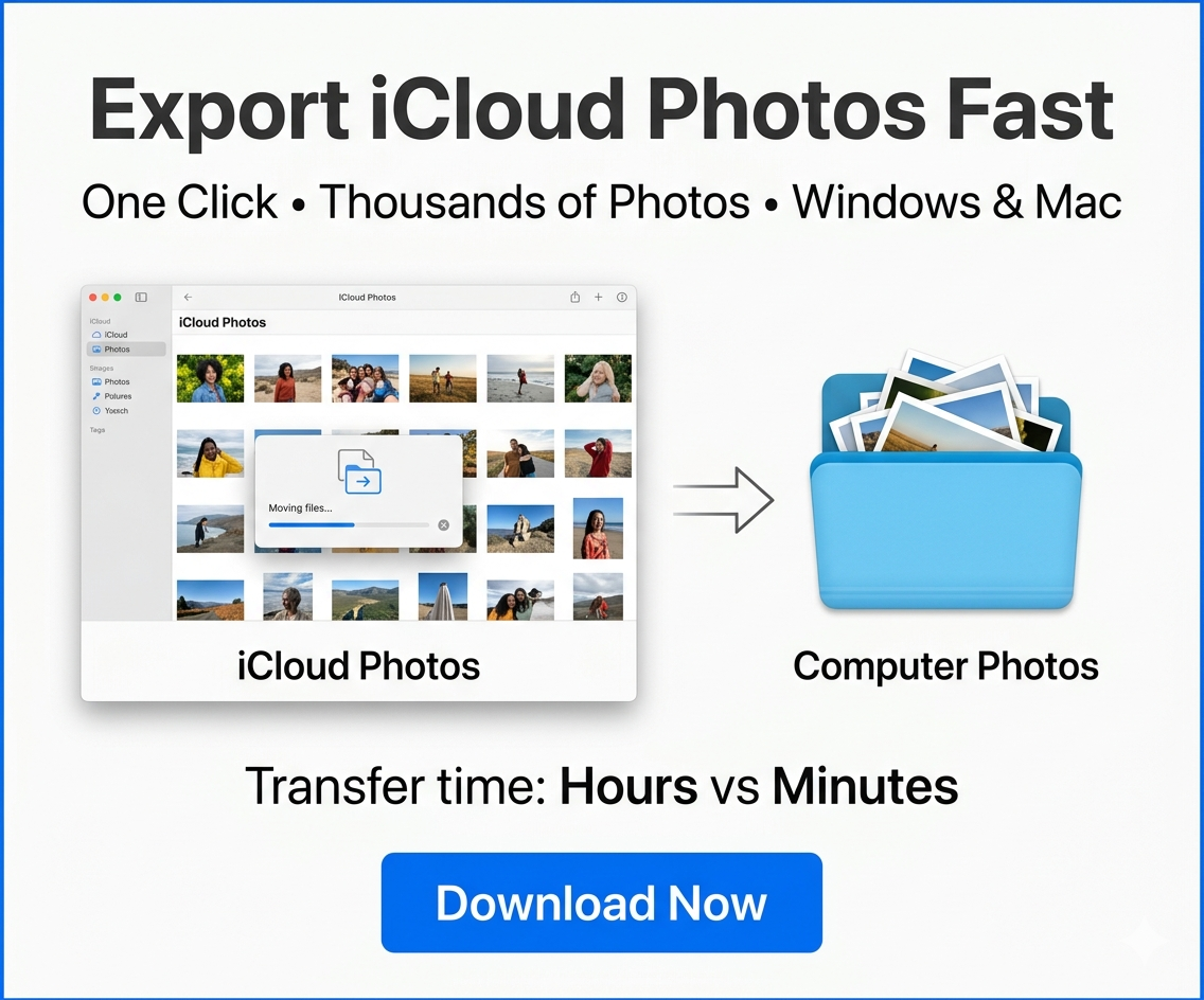 300 by 250 Export iCloud affiliate banner