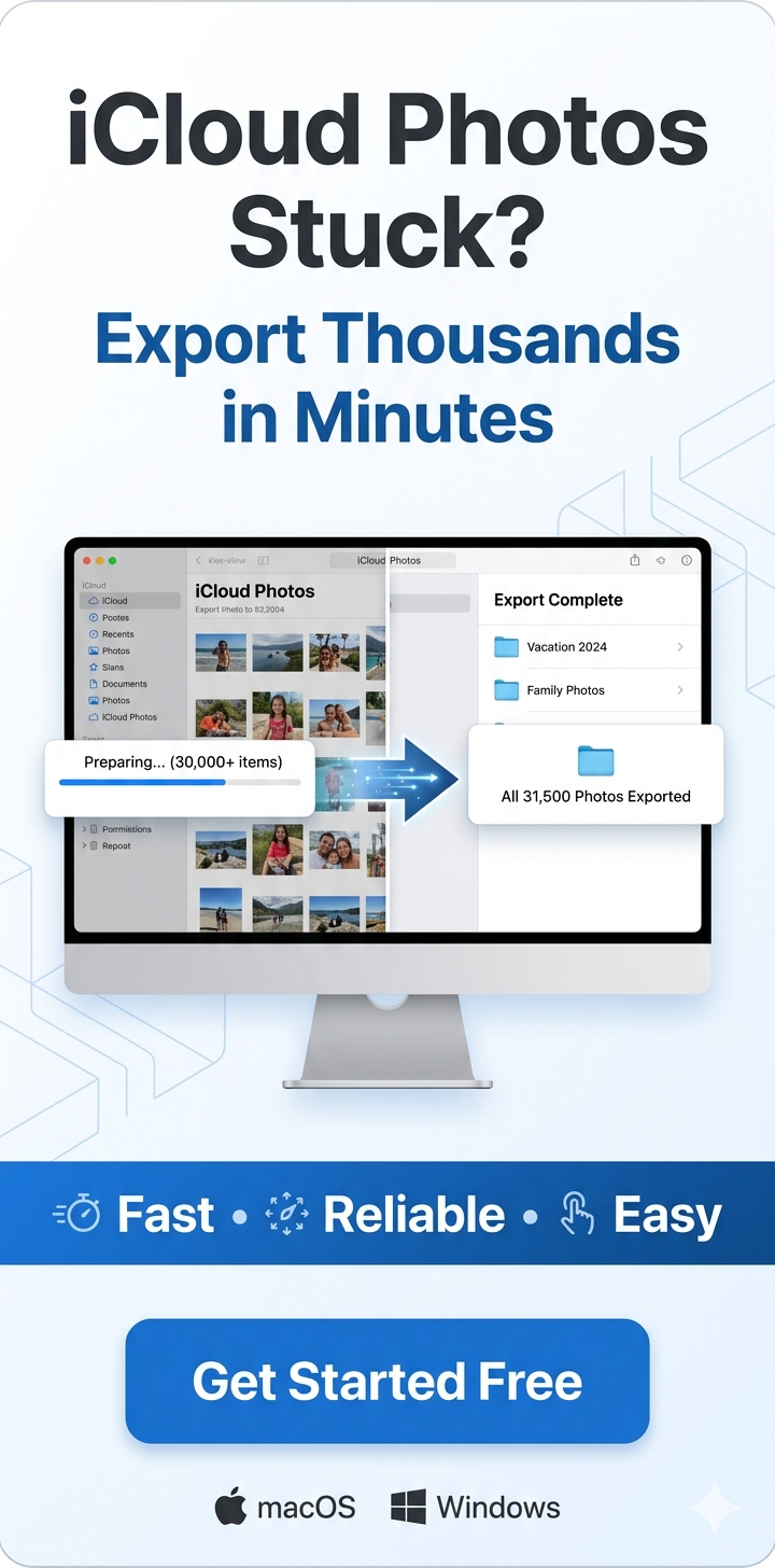 300 by 600 Export iCloud affiliate banner